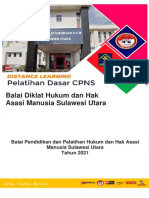 Panduan Latsar CPNS Badiklat Sulut 2021