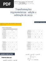 Adição e Subtração de Arcos - Aula