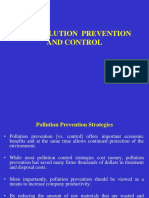 Prevention and Control of Air Pollution