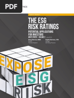 The Esg Risk Ratings: Potential Applications For Investors