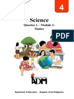 Science: Quarter 1 - Module 1: Matter