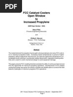 FCC Catalyst Coolers Open Window To Increased Propylene