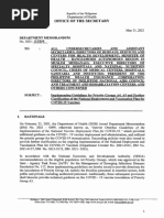 Department Memorandum 2021-0259 A4