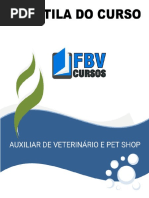 Apostila Auxiliar de Veterinaria e Pet Shop