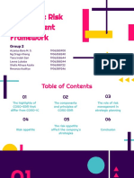 Group 2 - Week 5 - Enterprise Risk Management Framework