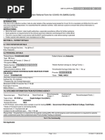 Icmr Specimen Referral Form For Covid-19 (Sars-Cov2) : (These Fields To Be Filled For All Patients Including Foreigners)