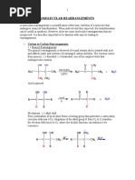 Molecular Rearrangements