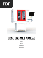 Q350 CNC Mill Manual Rev03