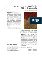 Edgar Esquite - Artigo - Los Mayas en La Revolución de 1944 en Guatemala