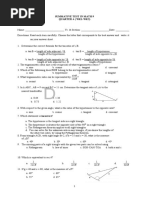 Math 9 - Q4 - Summative Test Wk1&2