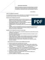 Boletín Inteligencia Emocional.