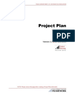 Project Plan: Template