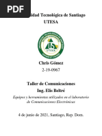 Taller de Comunicaciones 1 - Equipamiento