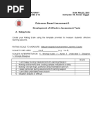 Joshua Lagonoy - Outcomes Based Assessment 5