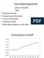 Overview of Paper Industry