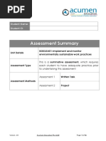 7 - BSBSUS401 - Student Version