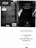 La Prueba en El Juicio Fiscal Federal