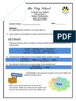 Class 8 Math Worksheet 07-B