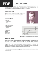 Build A Mini Tesla Coil