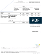 Boat Data Cable Invoice