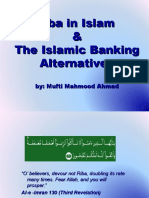 Riba in Islam & The Islamic Banking Alternatives