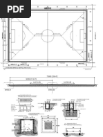 SLOPE 0.5%: Standard Artificial Turf Full Pitch Plan