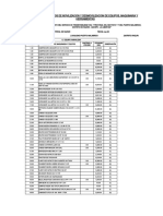 Calculo de Movilizacion y Desmovilizacion