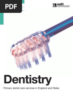 Dentistry: Primary Dental Care Services in England and Wales