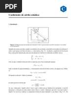 Coeficiente de Atrito Estático