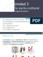 Escenario Socio - Cultural 3.5 A 3.7