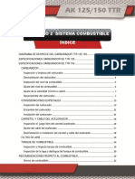 Manual de Servicio TTR 150 Sistema de Combustible