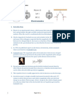 Electrostatic Lab Report