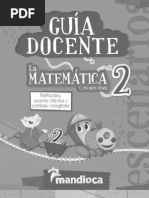 La Matemática en Mis Días 2 - Guía Docente