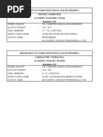 Department of Computer Science and Engineering Theory Course File ACADEMIC YEAR 2016-17 (Even)