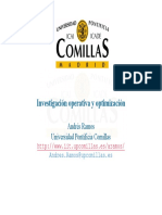 Comillas Investigacion de Operaciones