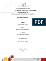 Responsabilidad Social-Peritaje Contable y Judicial