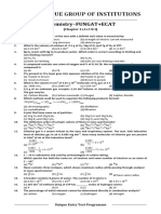 Chemistry-FUNGAT+ECAT: (Chapter 1+2+3 B-I)