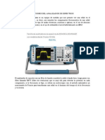 Funciones Del Analizador de Espectros