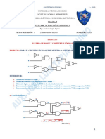 Compuertas Lógicas y Álgebra de Boole