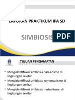 Laporan Praktikum Ipa SD Simbiosis