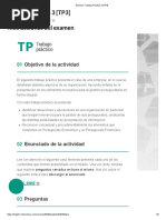 Trabajo Práctico 3 (TP3) Instrucciones Del Examen: Objetivo de La Actividad