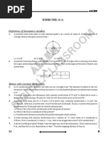 Exercise (S-1) : Definitions of Kinematics Variables