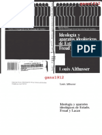 ALTHUSSER, LOUIS - Ideología y Aparatos Ideológicos de Estado, Freud y Lacan