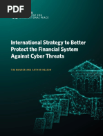 International Strategy To Better Protect The Financial System Against Cyber Threats