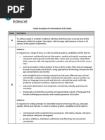 4AA1 IG Arabic Grade Descriptor