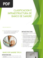 Clasificacion e Infraestructura de Banco de Sangre