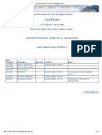 DOCKET 2DCA 03/20/2011 Second District Court of Appeal Case Docket