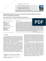 Earthquake Response of 10-Story Story-Drift-Controlled RC Frames With Hysteretic Dampers