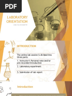 Chem 133l Laboratory Orientation (Online)