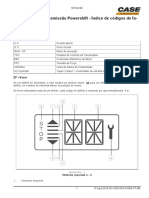 Codigo de Falha Transmissão 621D